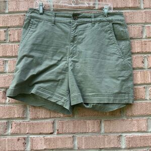 Olive Green Gap Women's Shorts